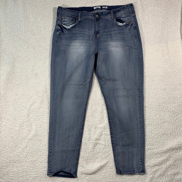 Kensie Women’s size 22W Jeans You Look Pretty Skinny Jeans - Picture 1 of 7